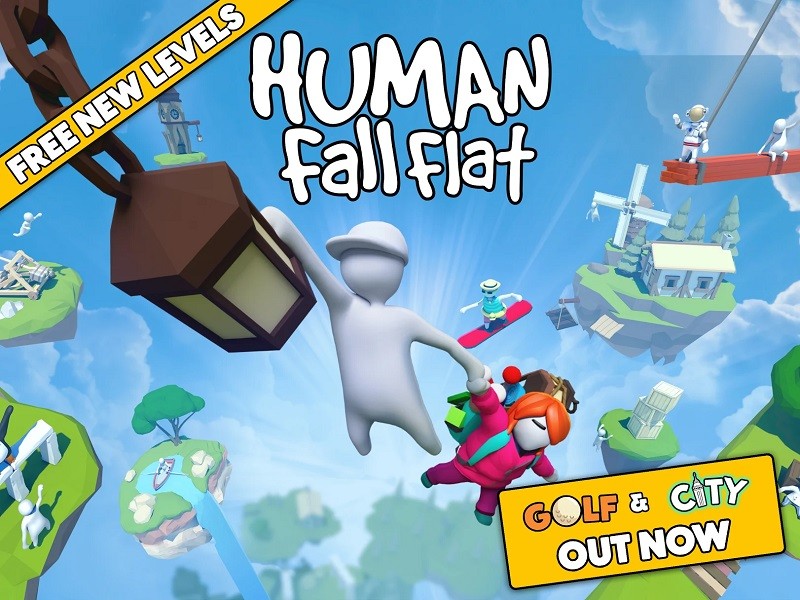 Game co-op hay trên điện thoại - Human: Fall Flat