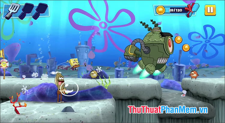 Người chơi sẽ thực hiện chuyến phiêu lưu dưới đáy biển cùng những người bạn