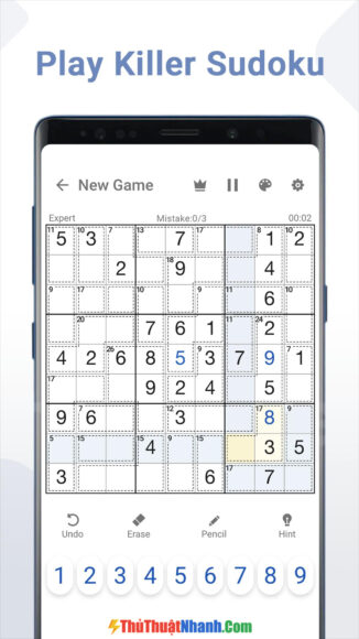 Killer Sudoku- Game sudoku