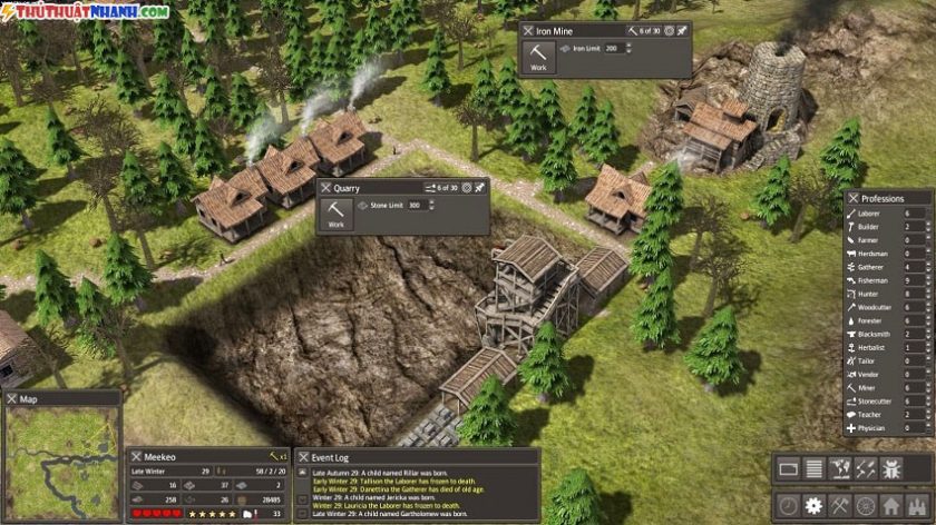 game viet hoa pc chien thuat banished