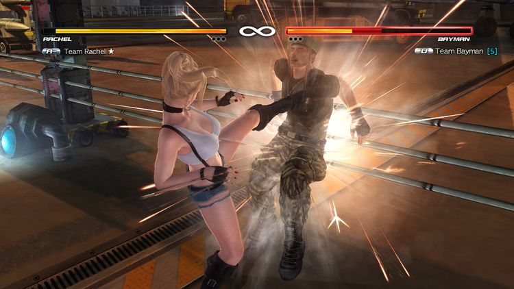 Một pha combo đẹp mắt trong Dead Or Alive 5 - Last Round
