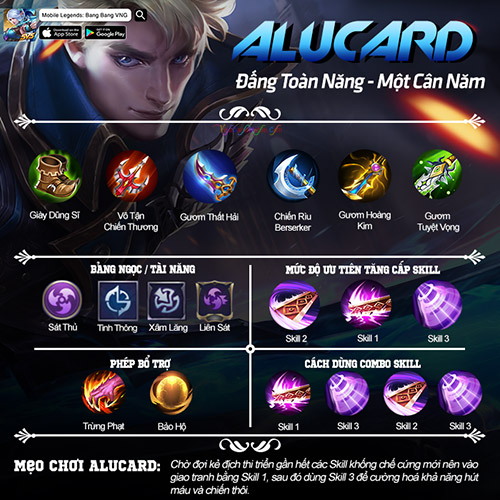 Hướng dẫn cách chơi Alucard Mobile Legends