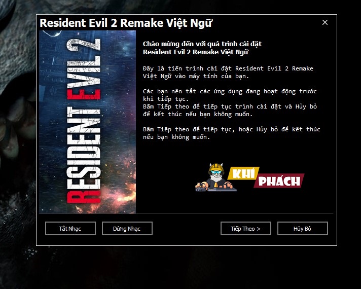 Hướng dẫn việt hóa Resident Evil 2 Remake.