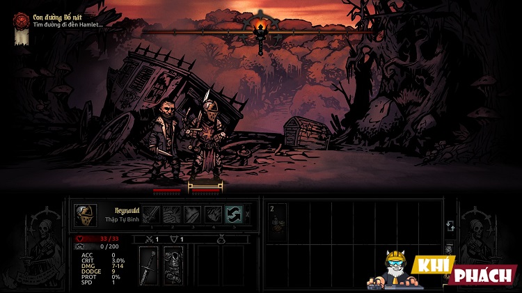 Chiến game Darkest Dungeon: The Color Of Madness Việt Hóa cùng Tải Game 247!!