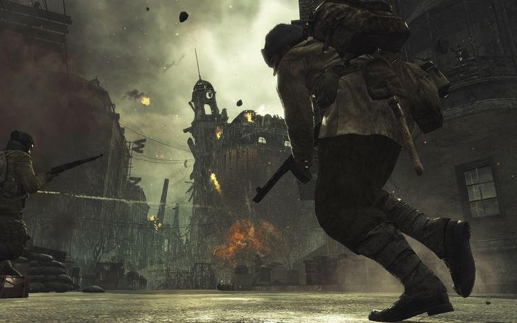 Call of Duty: World at War có đồ họa đẹp dù đã ra mắt khá lâu