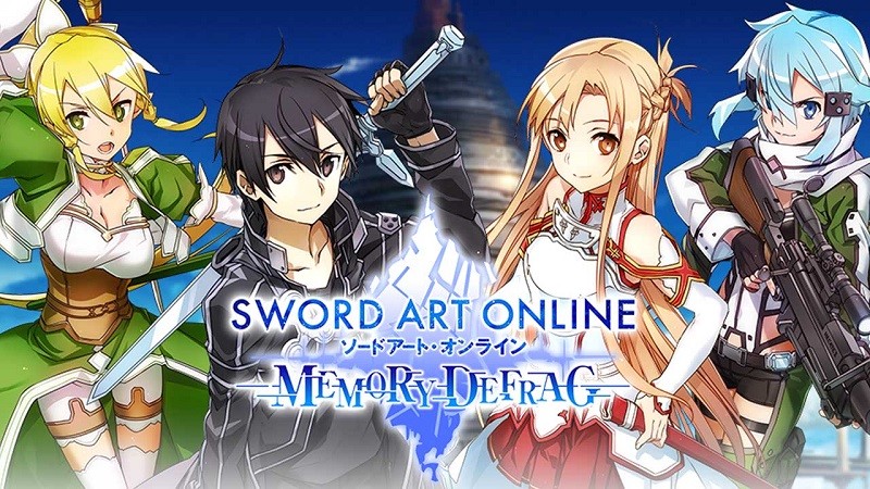 Top 10 game anime hay nhất dành cho Android/iOS - SWORD ART ONLINE: Memory Defrag