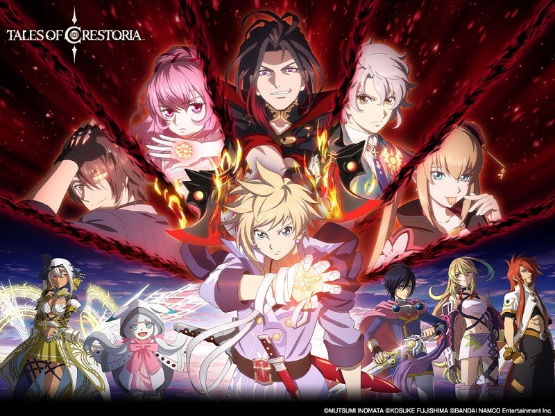Top 10 game anime hay nhất dành cho Android/iOS - TALES OF CRESTORIA