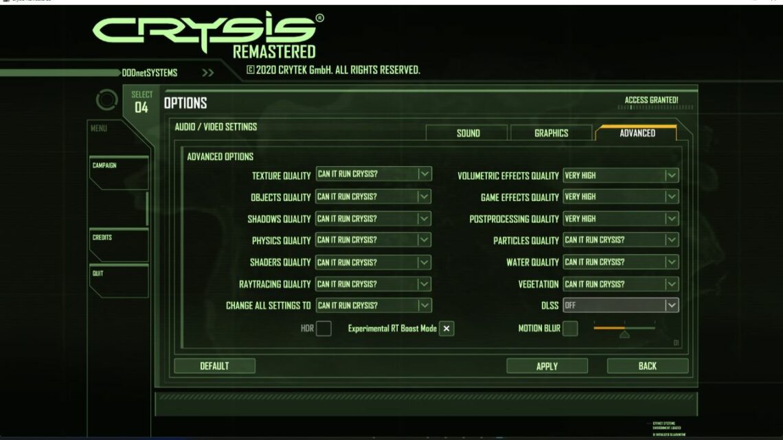 Crysis Remastered - Đánh Giá Game