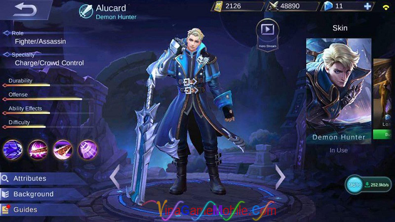 Alucard Mobile Legends