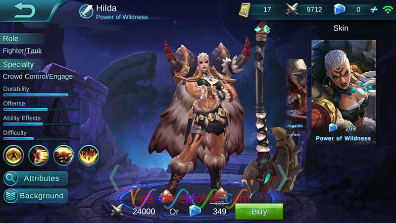 Hilda Mobile Legends