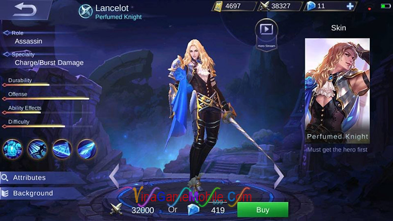 Lancelot Mobile Legends