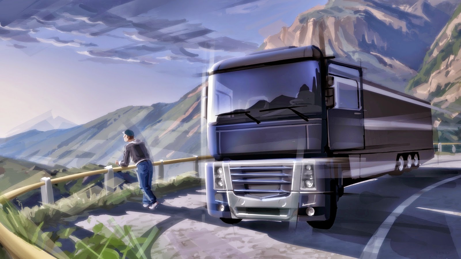 Euro Truck Simulator 2 sẽ mang đến những trãi nghiệm tuyệt vời