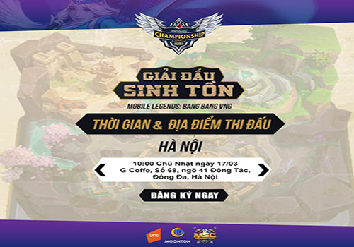 Giải đấu sinh tồn Mobile Legends bang bang VNG 01