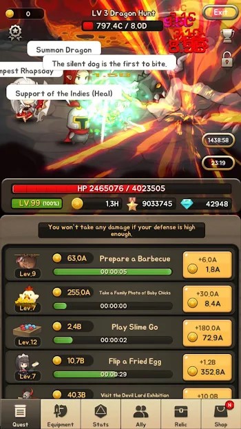 Hình ảnh game God of Attack VIP mod full tiền