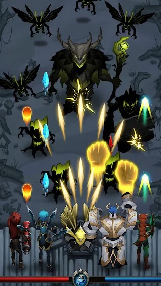 Hình ảnh game Shadow Hero Idle Defense War mod