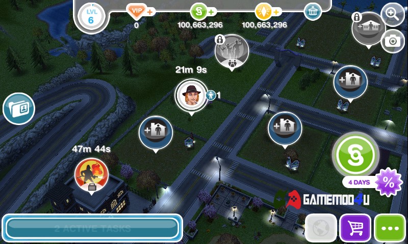Hình ảnh tựa game hack The Sims FreePlay mod full Lifestyle,Social,Simoleons dành cho điện thoại