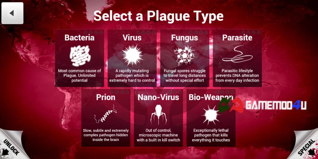 Plague Inc Mod APK v11910 mo tat ca Viet hoa