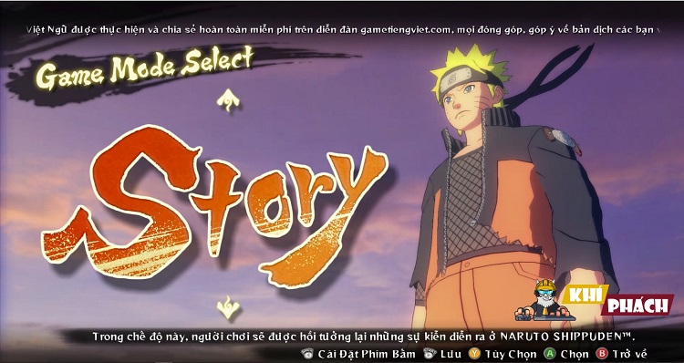 Chiến game Naruto Shippuden Ultimate Ninja Storm 4 Việt Hóa