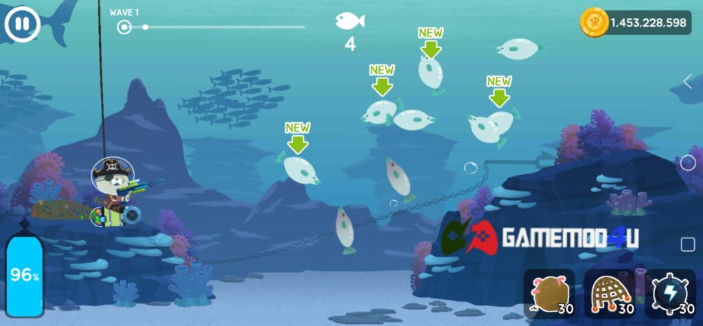 Hình ảnh trong game The Fishercat mod full tiền